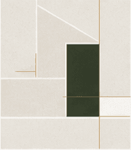 Geometric layout study in limestone, cedar, and sandstone tones